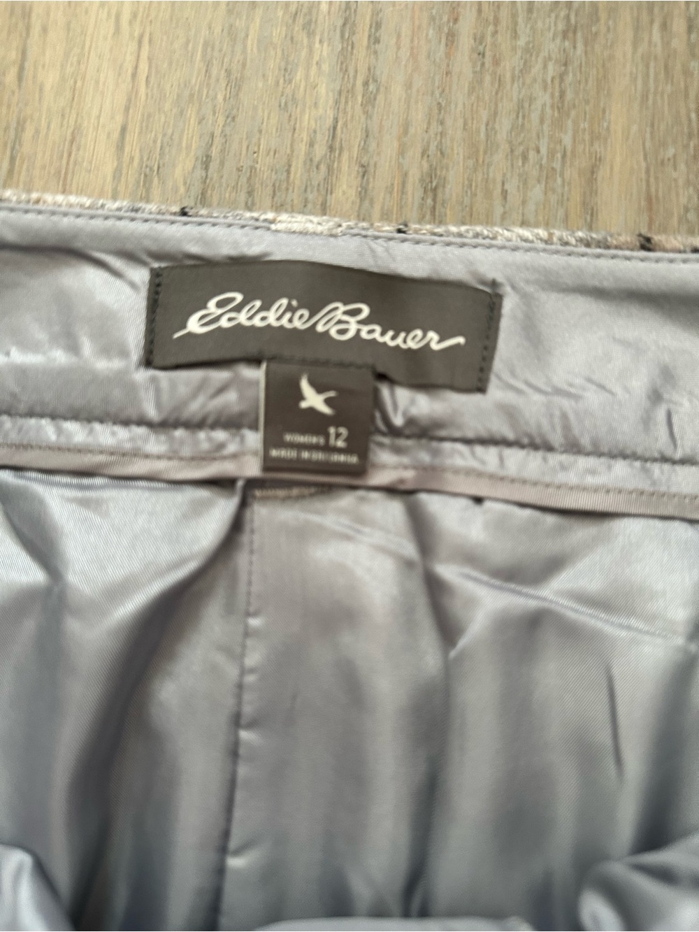 Eddie Bauer Women’s Plaid Dress Skirt - Picture 3 of 4
